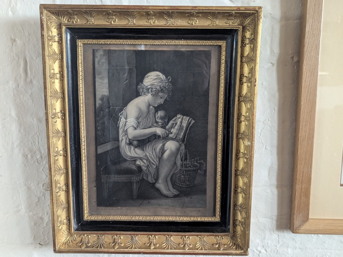 Pencil Drawing Based On Painting By Jeanne-Elisabeth Chaudet